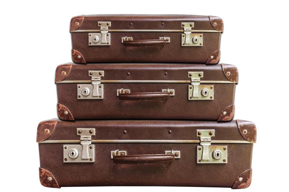 Vintage luggage sets